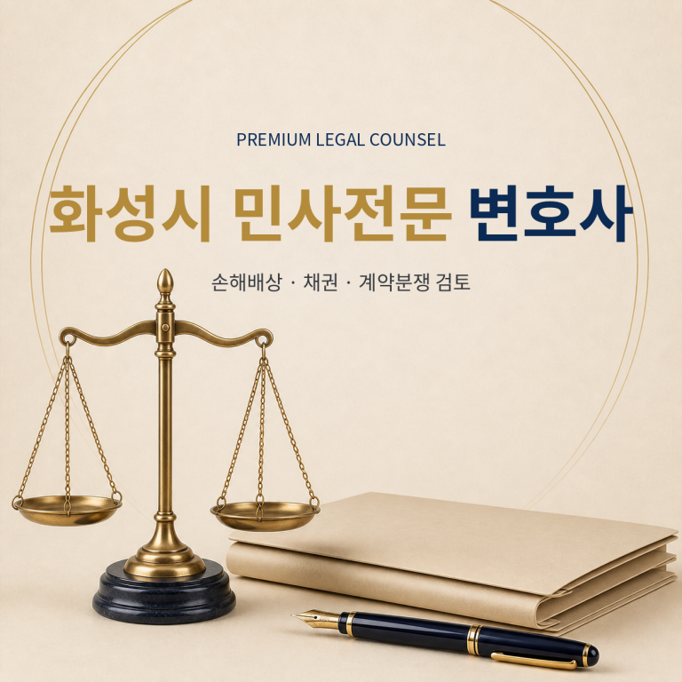 화성시 민사전문 변호사