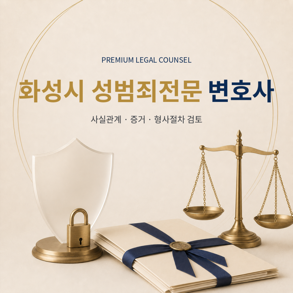 화성시 성범죄전문 변호사