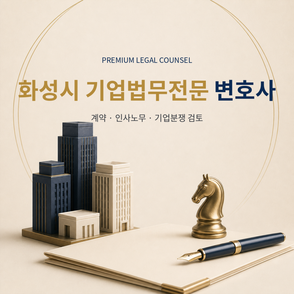 화성시 기업법무전문 변호사
